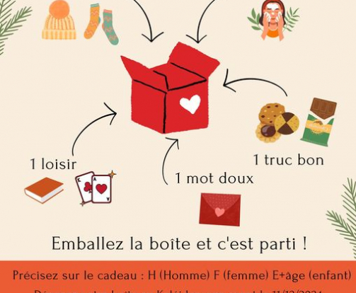 Collecte des Boîtes de Noël Solidaires